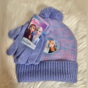 Frozen gloves and hats